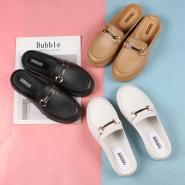 New style semi slippers women's summer fashion flat bottomed Baotou slippers